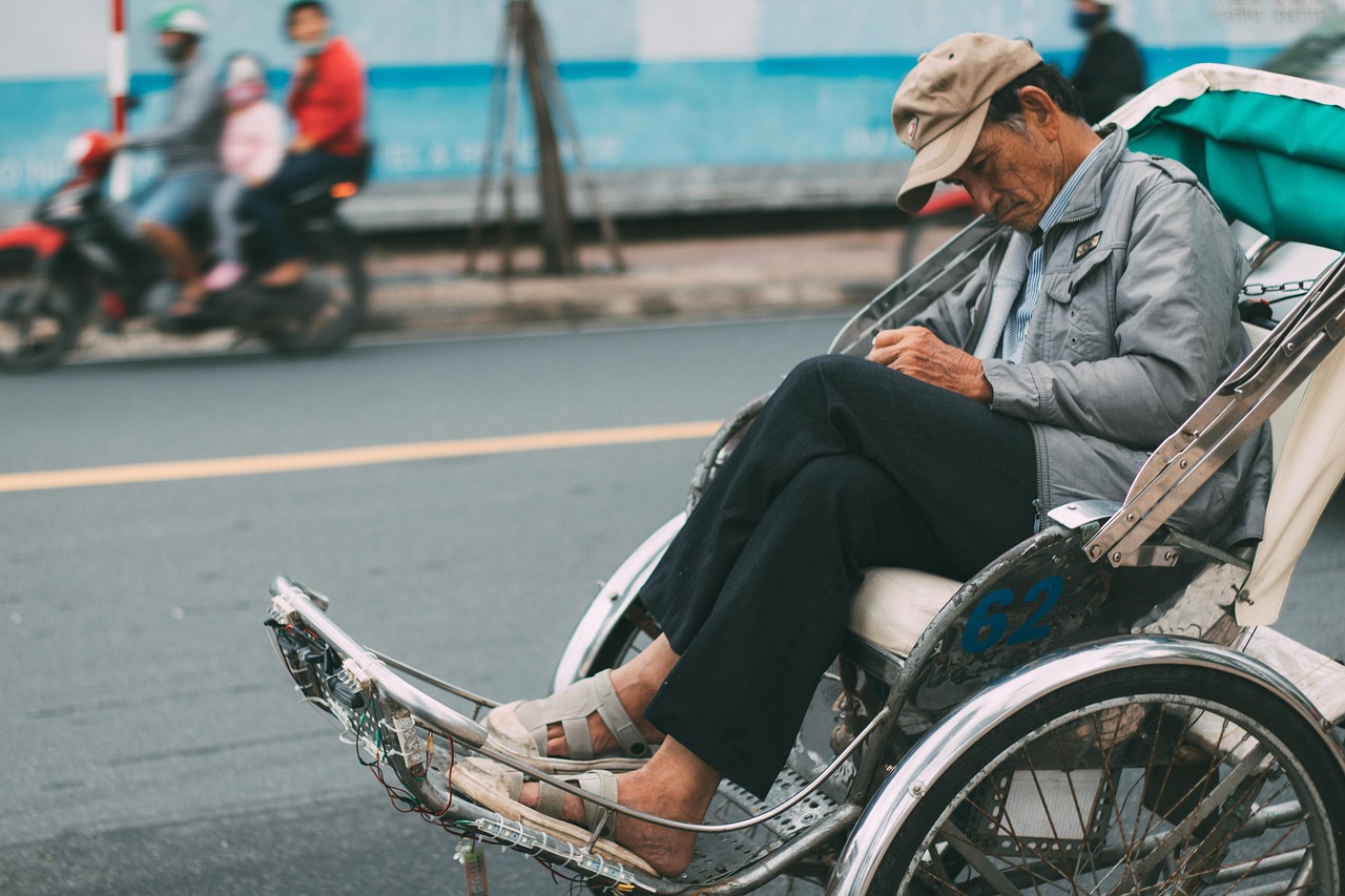 Caregiver helping with daily tasks
